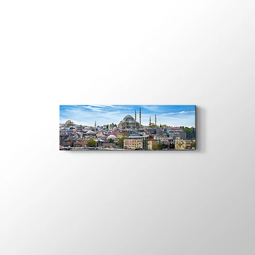 Denizden Sülaymaniye Kanvas Tablo