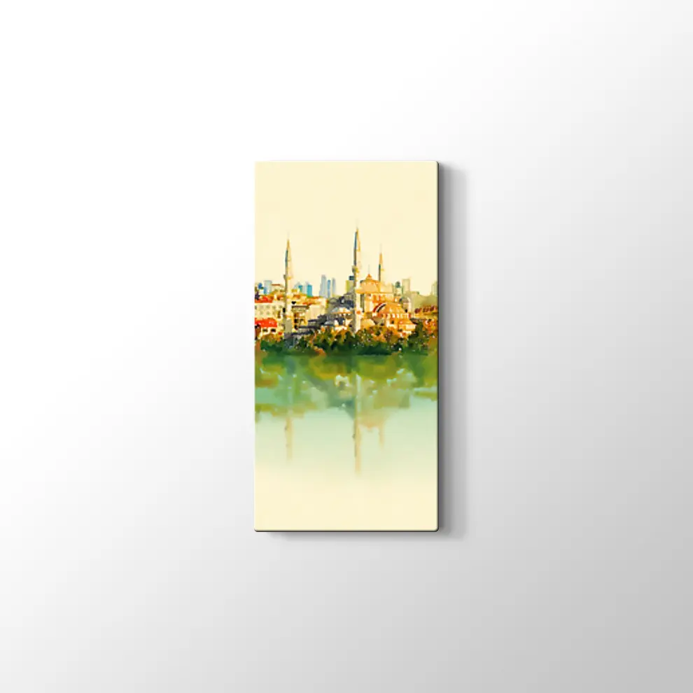Eski Zaman İstanbul Kanvas Tablo