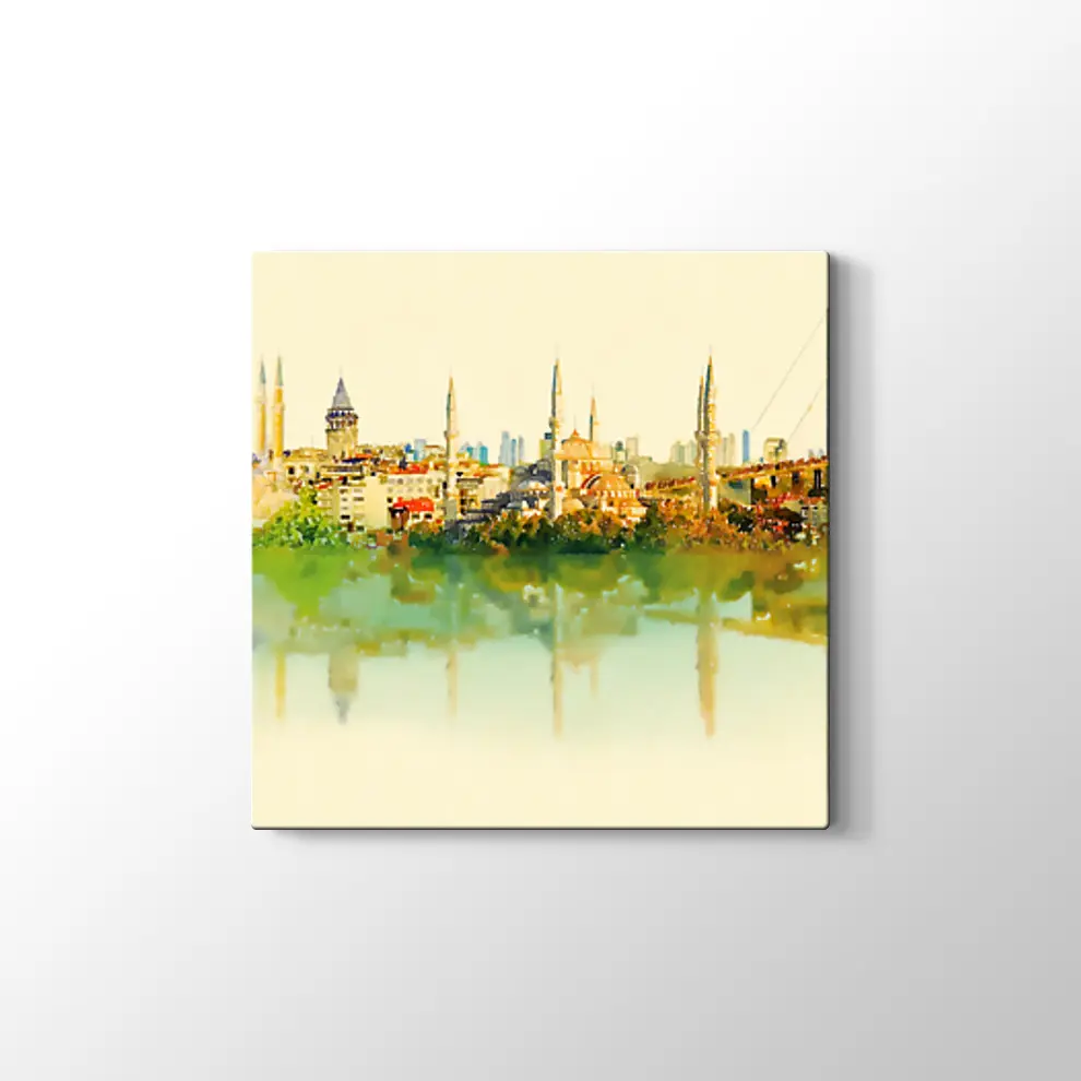 Eski Zaman İstanbul Kanvas Tablo