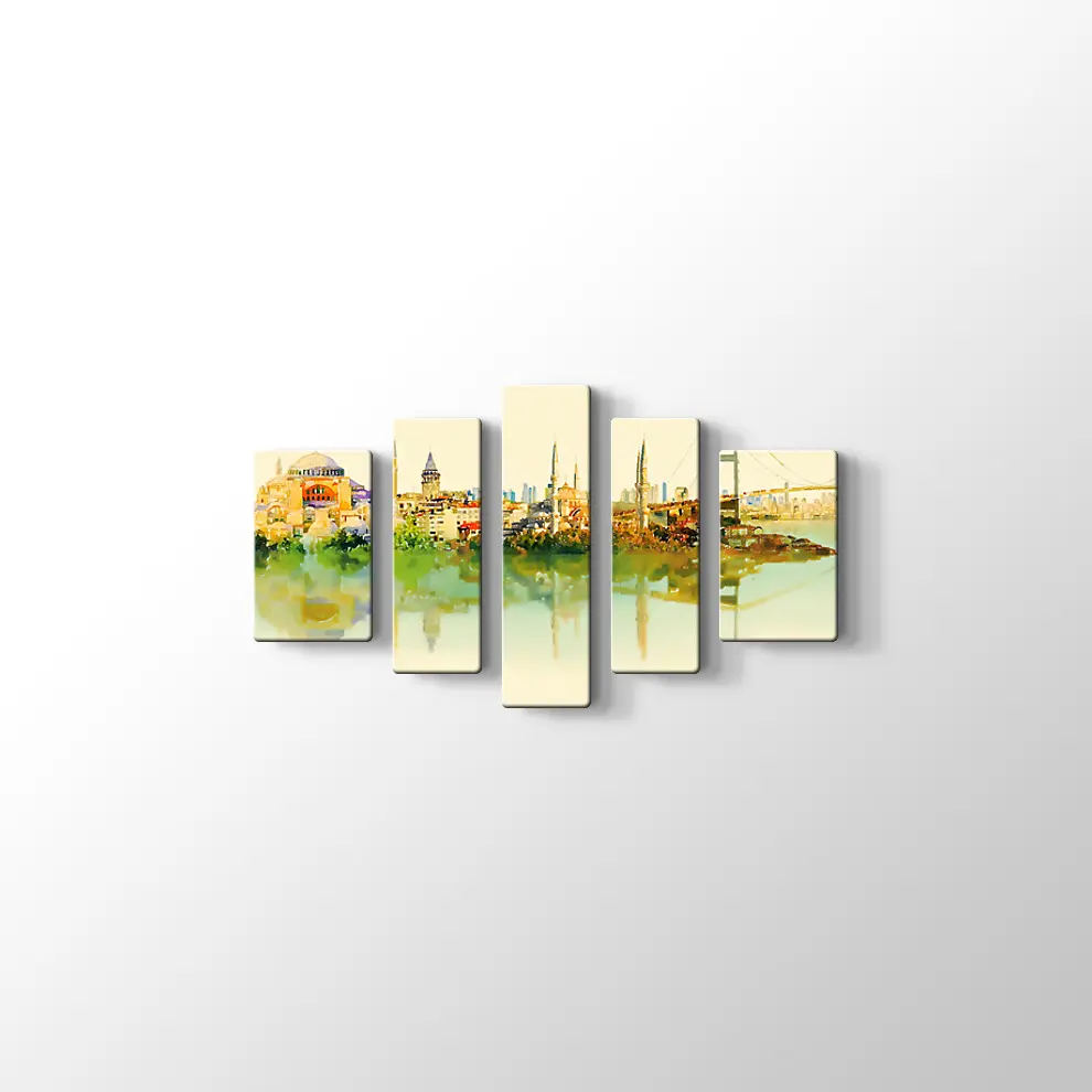 Eski Zaman İstanbul Kanvas Tablo