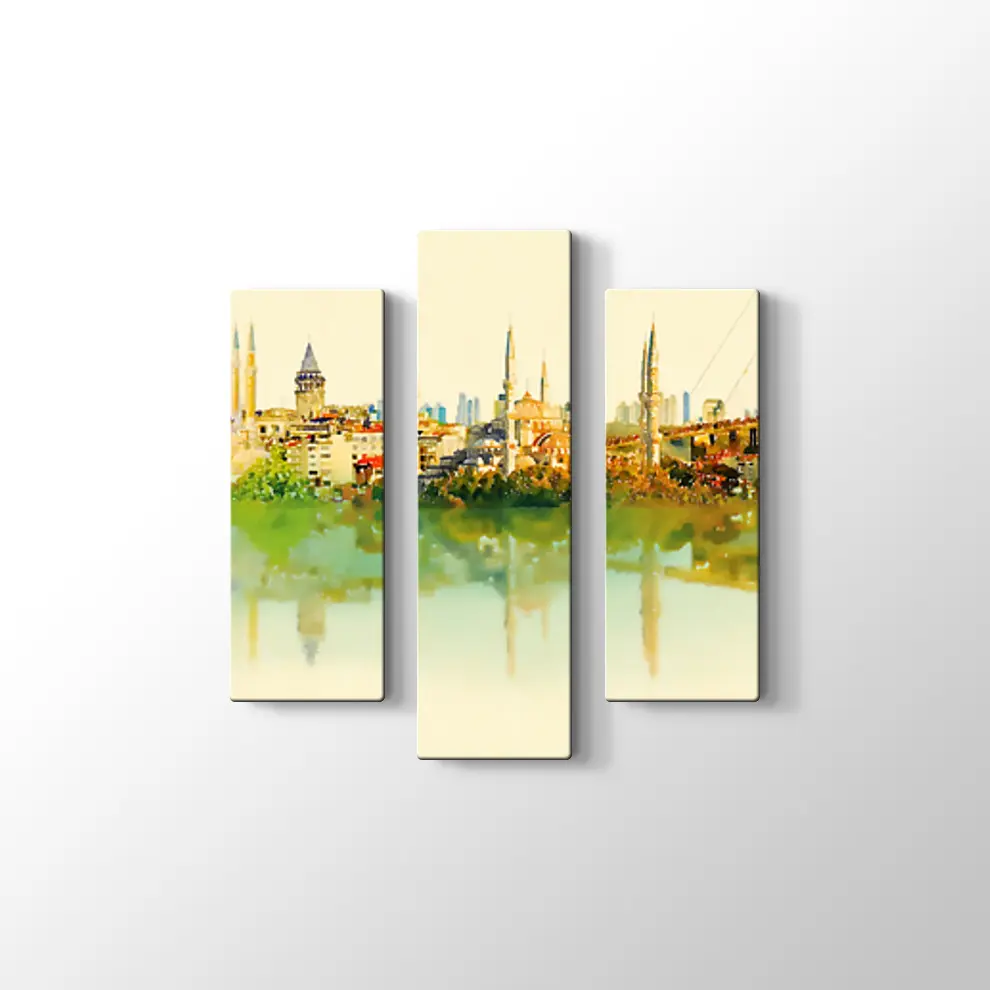 Eski Zaman İstanbul Kanvas Tablo