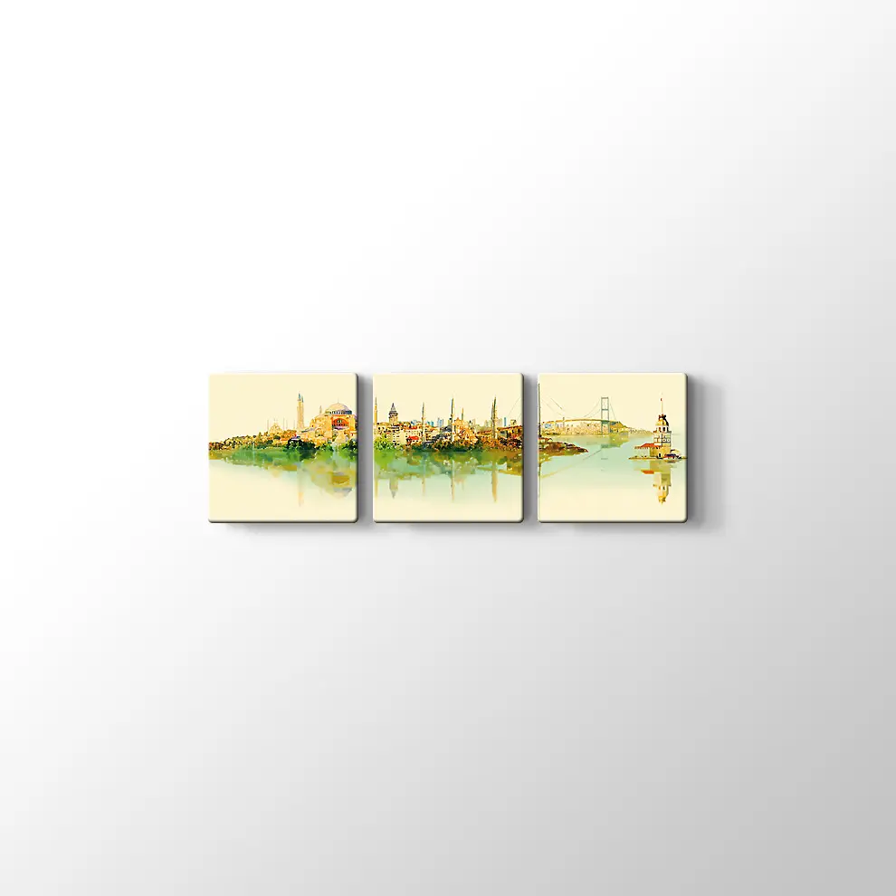 Eski Zaman İstanbul Kanvas Tablo