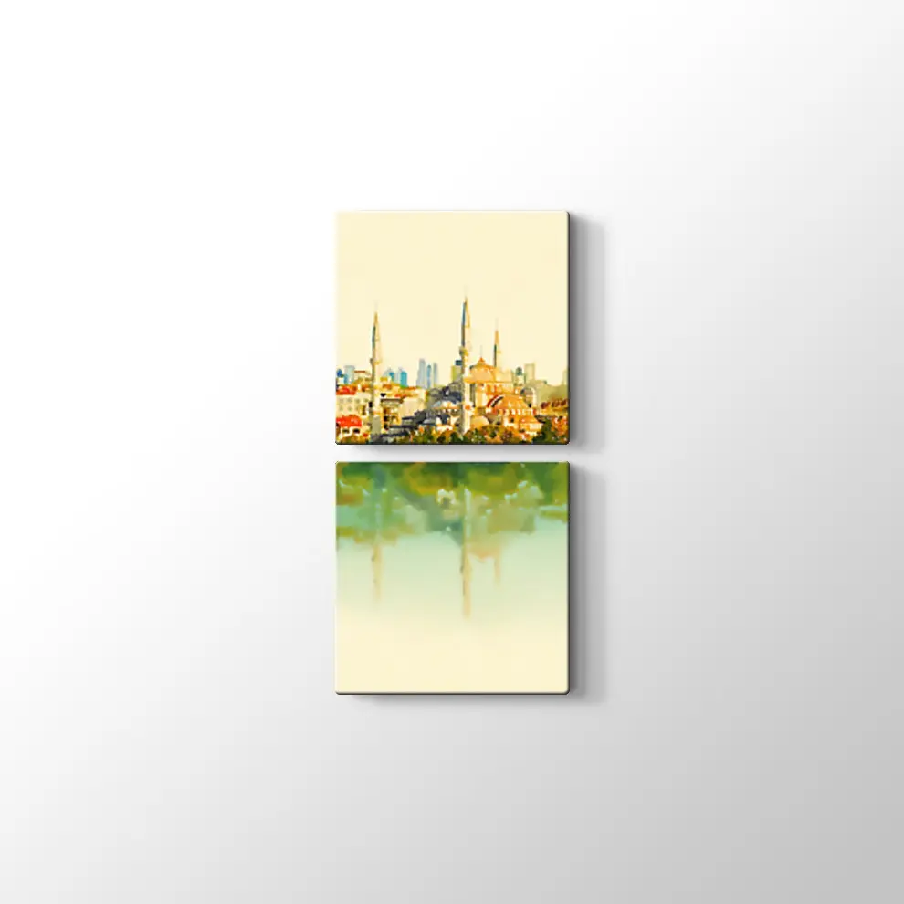 Eski Zaman İstanbul Kanvas Tablo