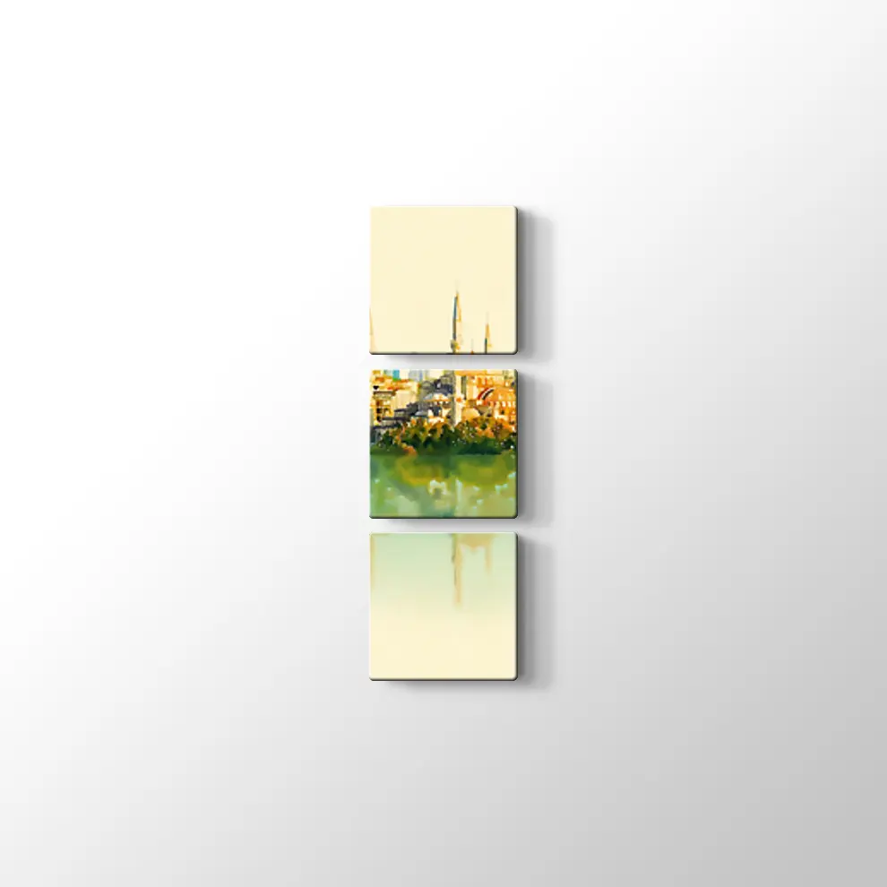 Eski Zaman İstanbul Kanvas Tablo