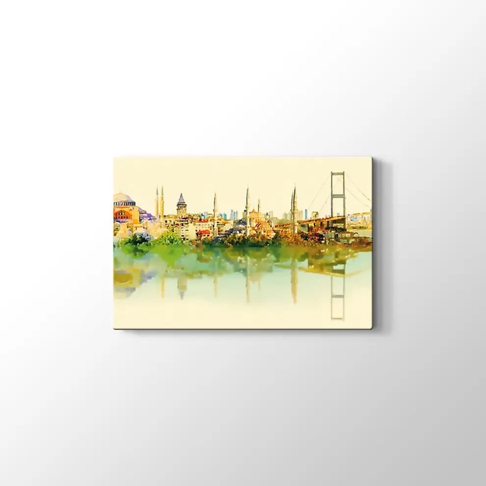 Eski Zaman İstanbul Kanvas Tablo