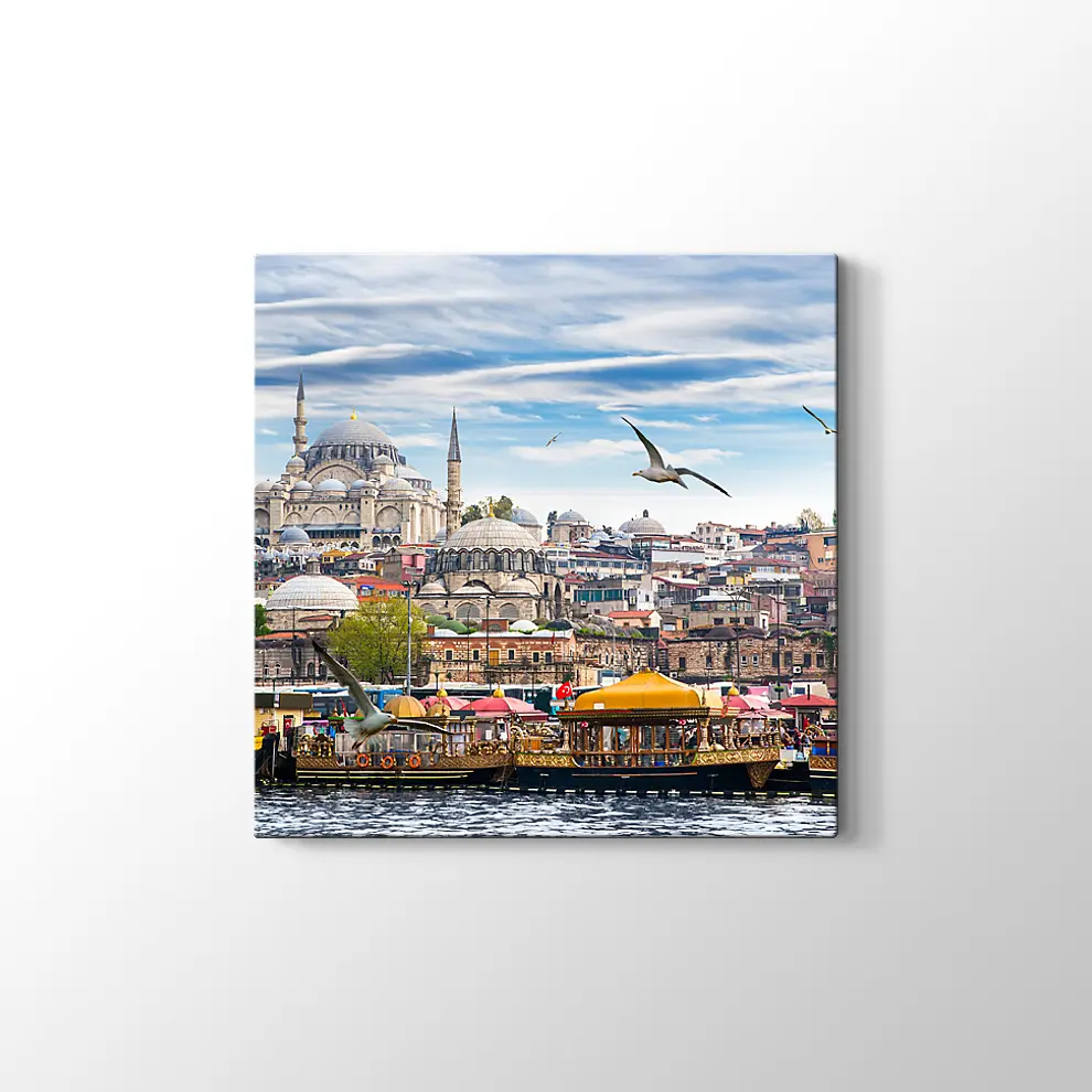 İstanbul Eminönü Kanvas Tablo