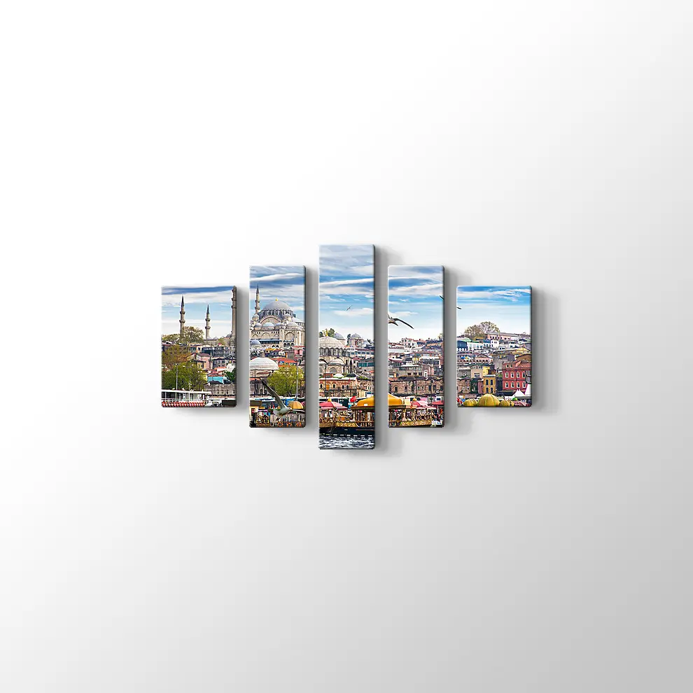 İstanbul Eminönü Kanvas Tablo