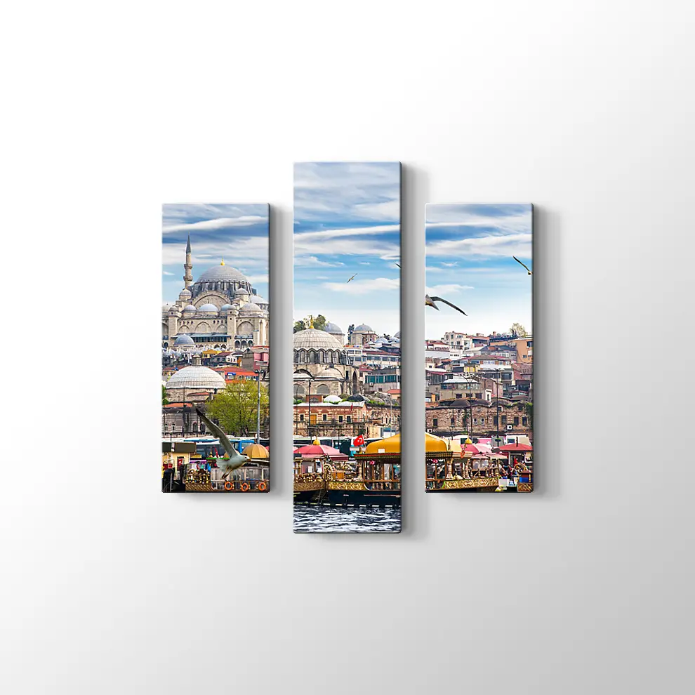 İstanbul Eminönü Kanvas Tablo