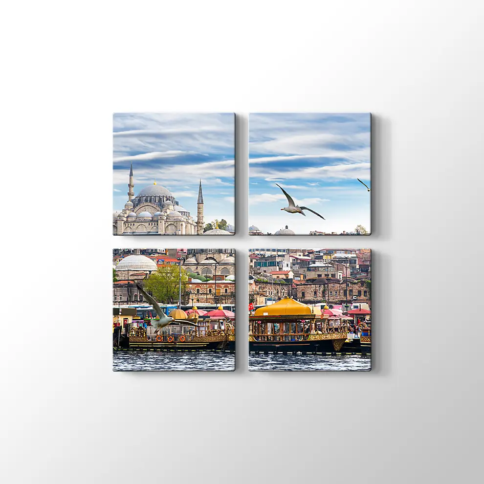 İstanbul Eminönü Kanvas Tablo