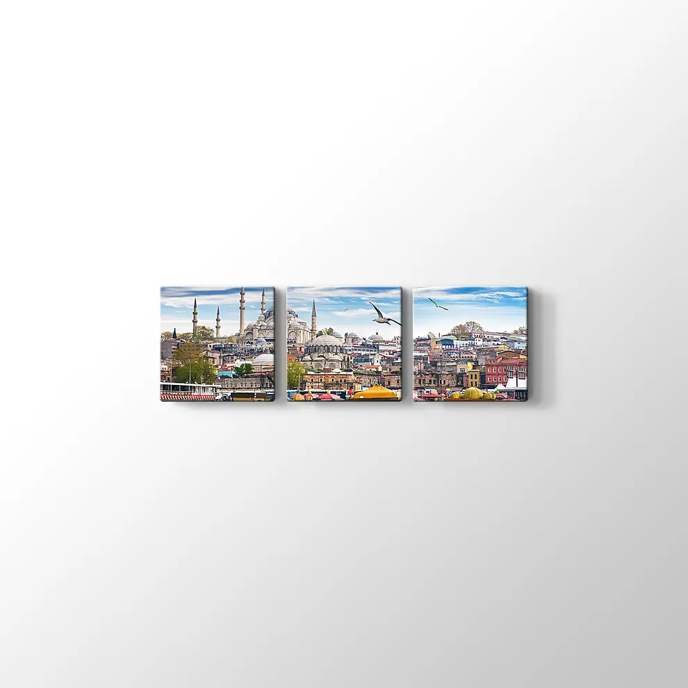 İstanbul Eminönü Kanvas Tablo