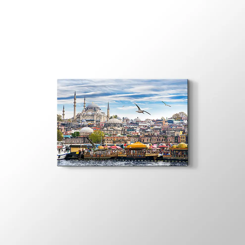 İstanbul Eminönü Kanvas Tablo