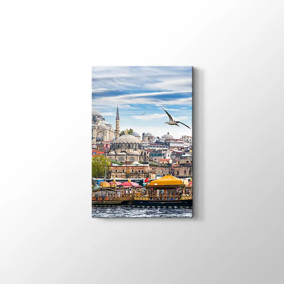 İstanbul Eminönü Kanvas Tablo