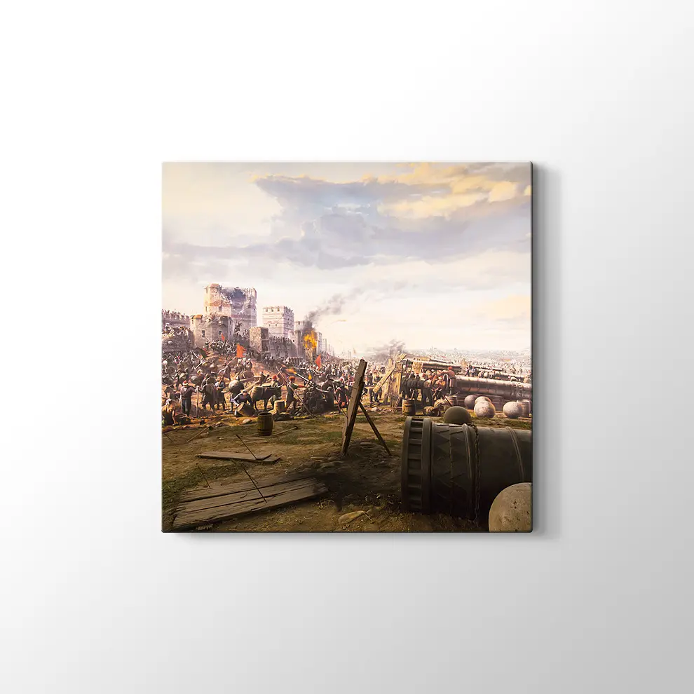 İstanbul'un Fethi Surlar Tablosu