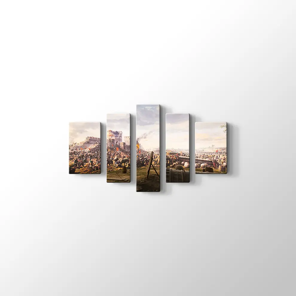 İstanbul'un Fethi Surlar Tablosu