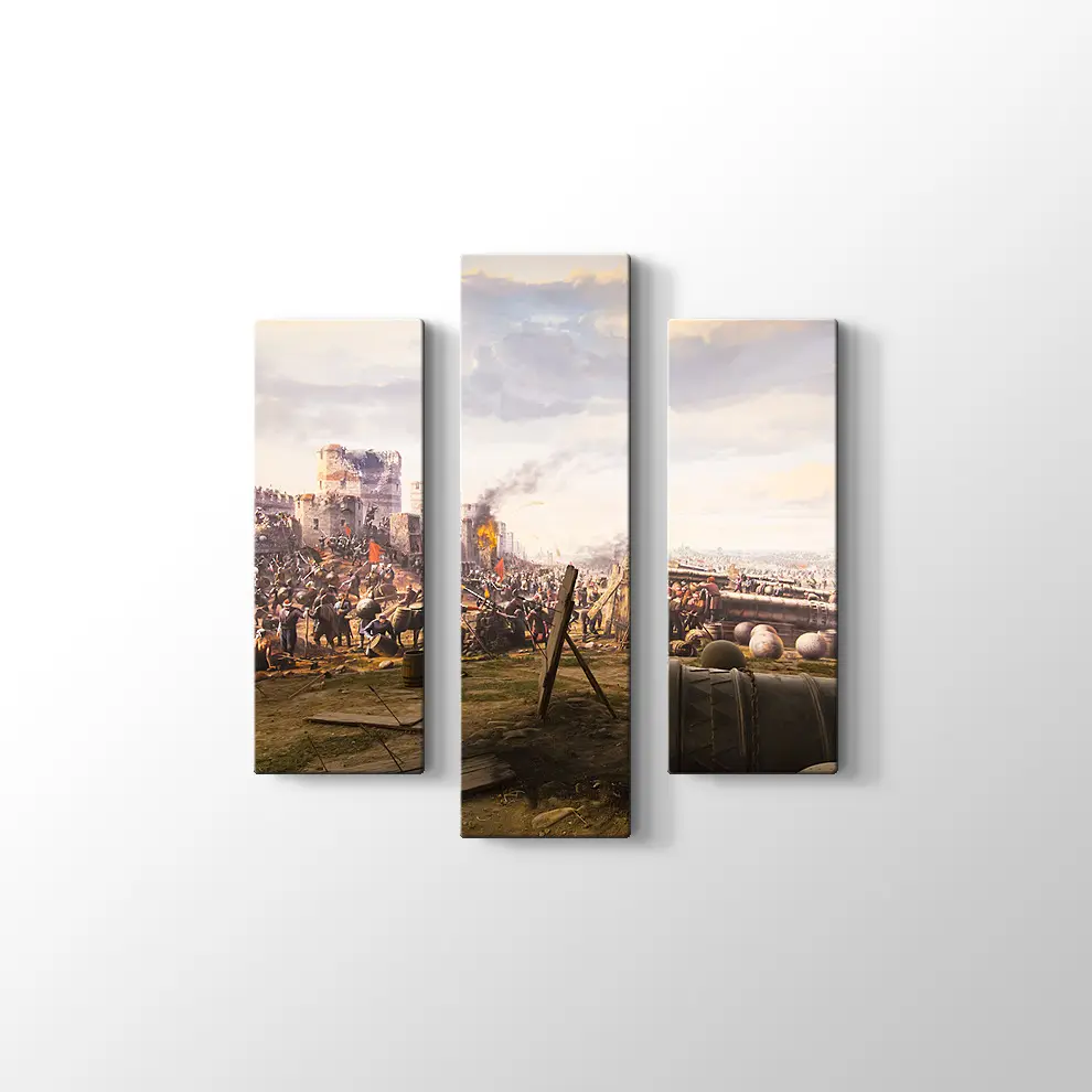 İstanbul'un Fethi Surlar Tablosu