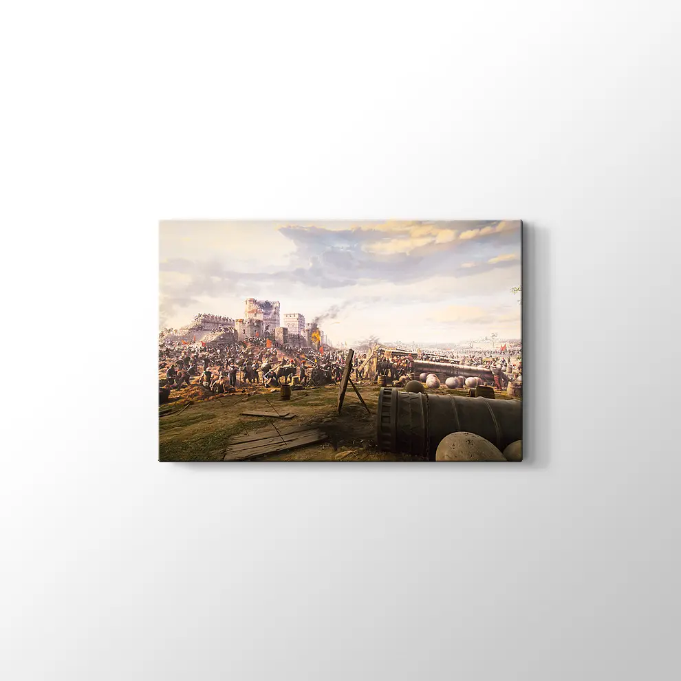 İstanbul'un Fethi Surlar Tablosu