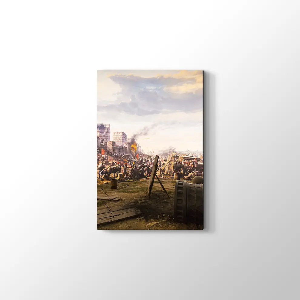 İstanbul'un Fethi Surlar Tablosu