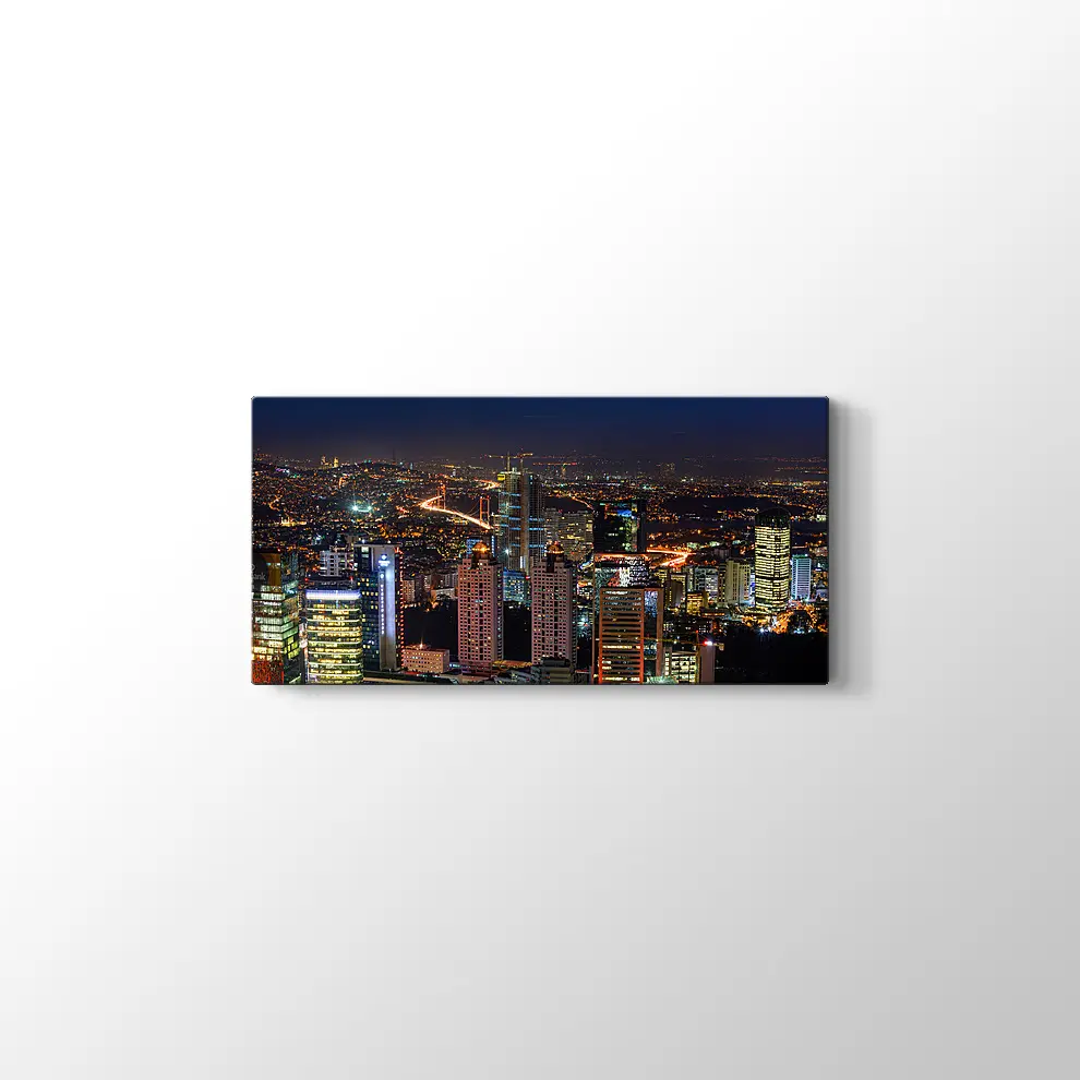 Levent İş Kuleleri Kanvas Tablo