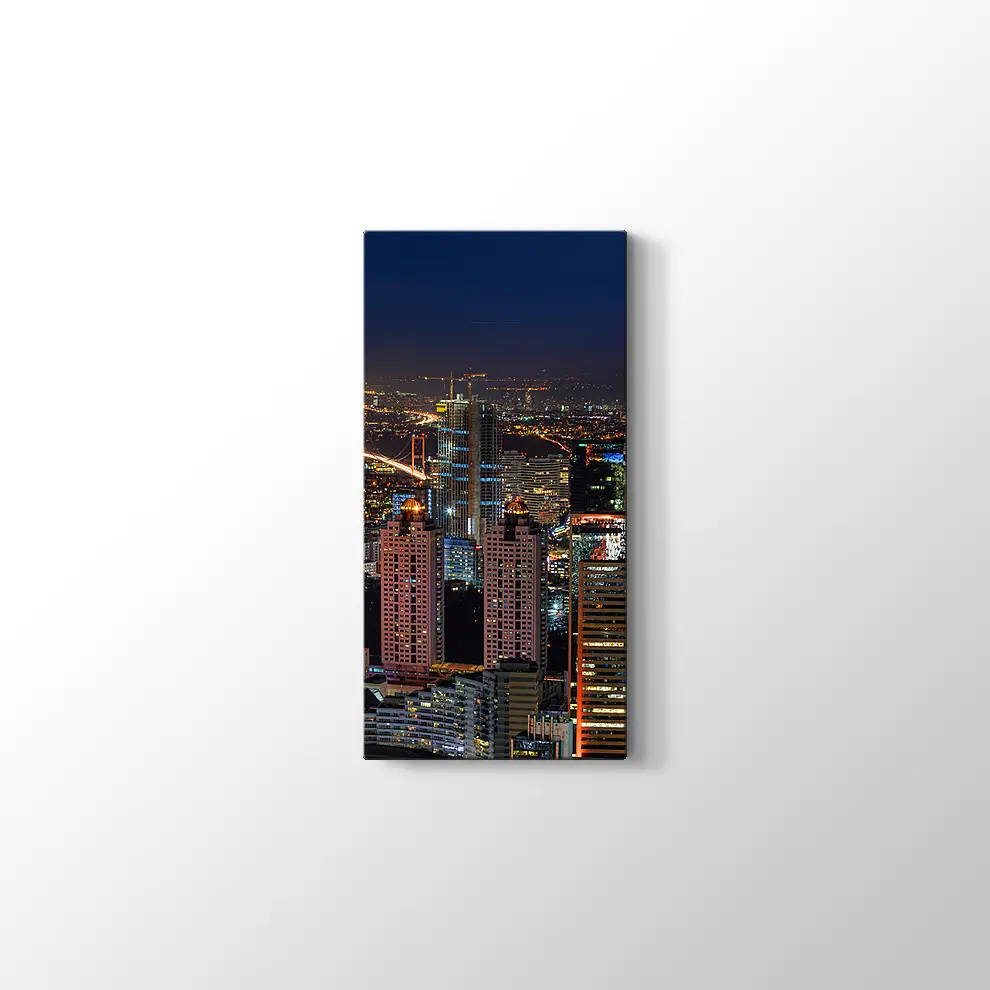 Levent İş Kuleleri Kanvas Tablo