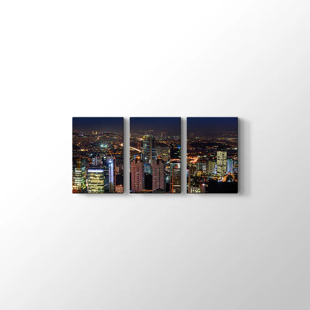 Levent İş Kuleleri Kanvas Tablo