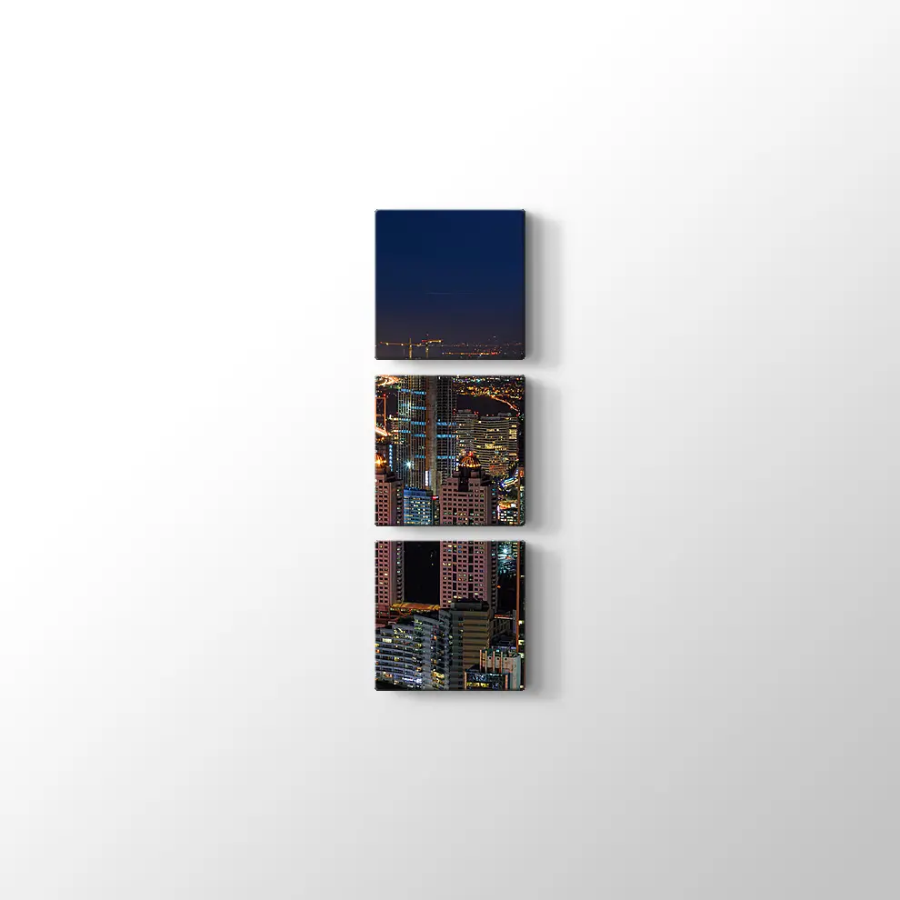 Levent İş Kuleleri Kanvas Tablo