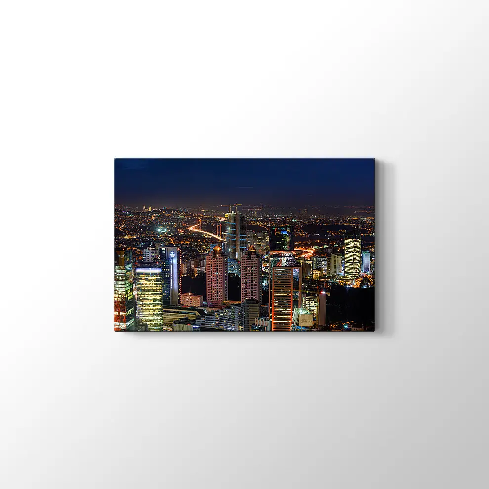 Levent İş Kuleleri Kanvas Tablo