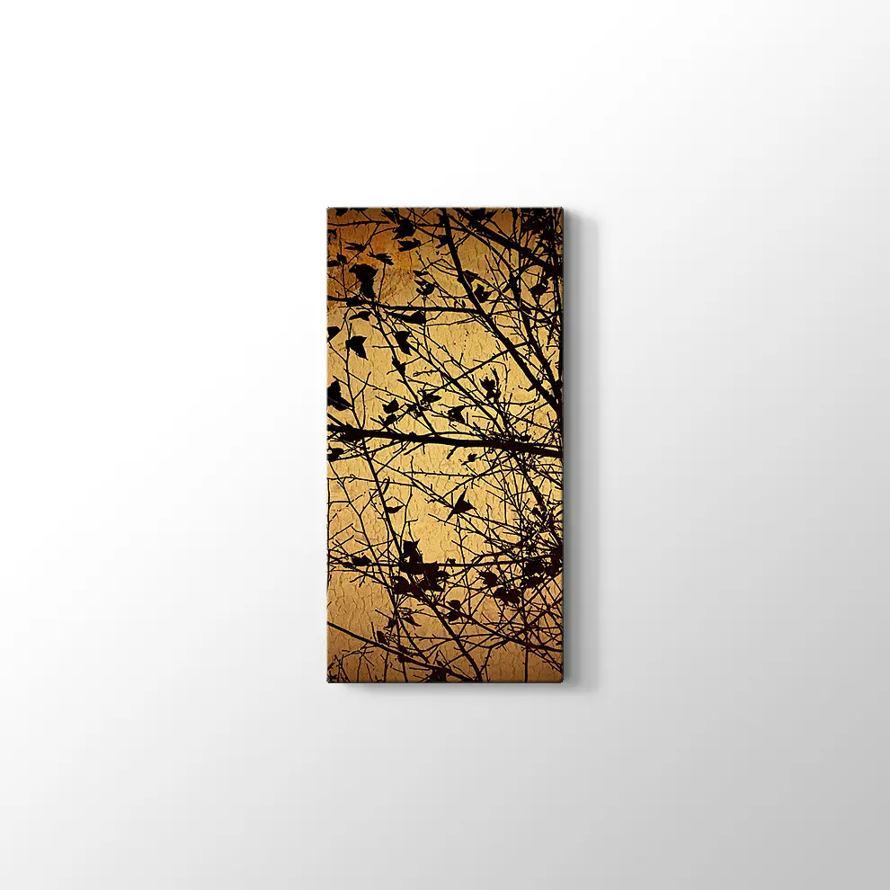 Kuru Dallar Kanvas Tablo