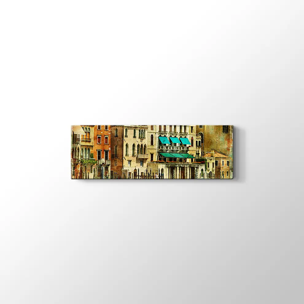 Romantik Venedik Kanvas Tablo