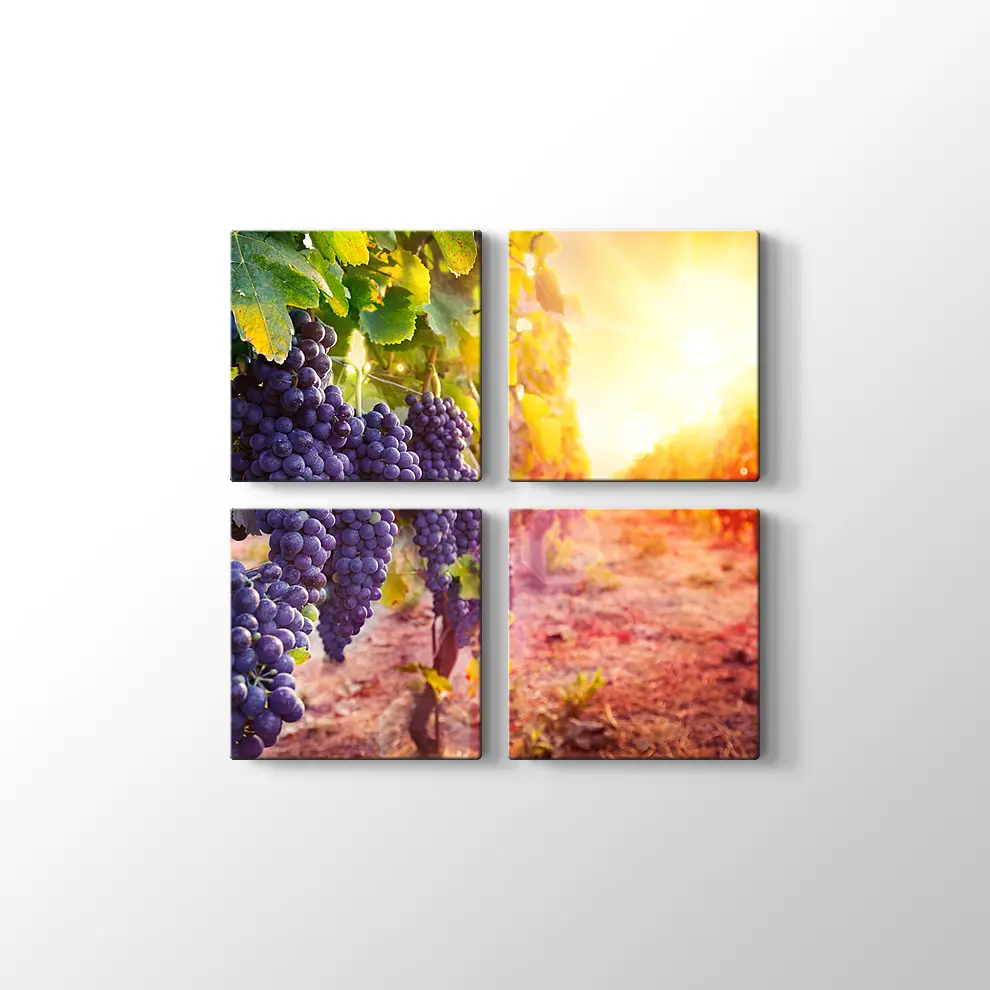Üzüm Salkımları Kanvas Tablo