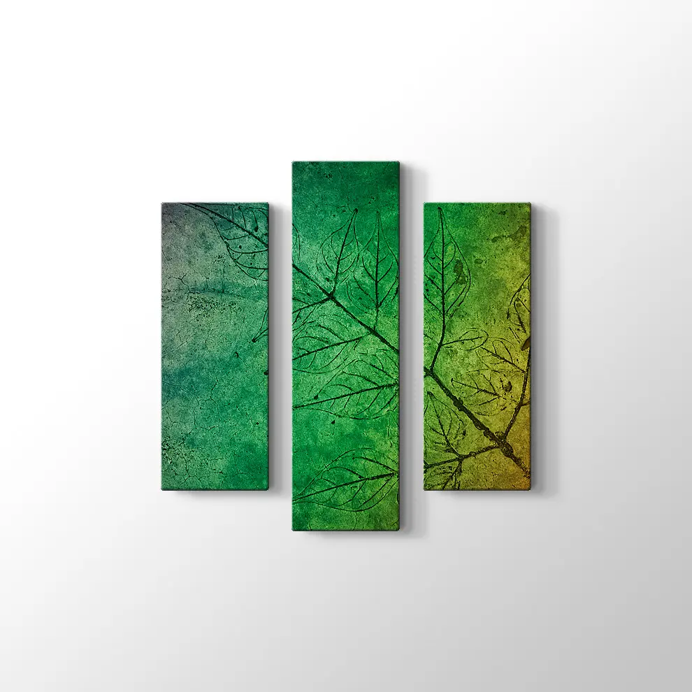 Yaprak Kanvas Tablo