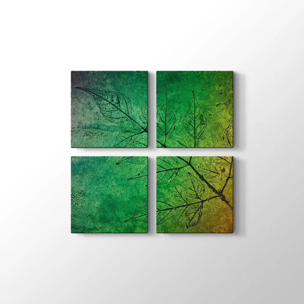 Yaprak Kanvas Tablo