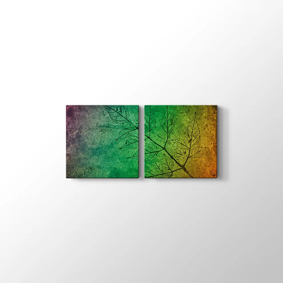 Yaprak Kanvas Tablo