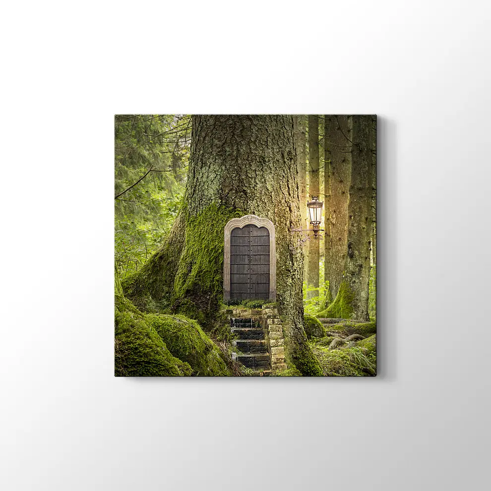 Sihirli Orman Kanvas Tablo