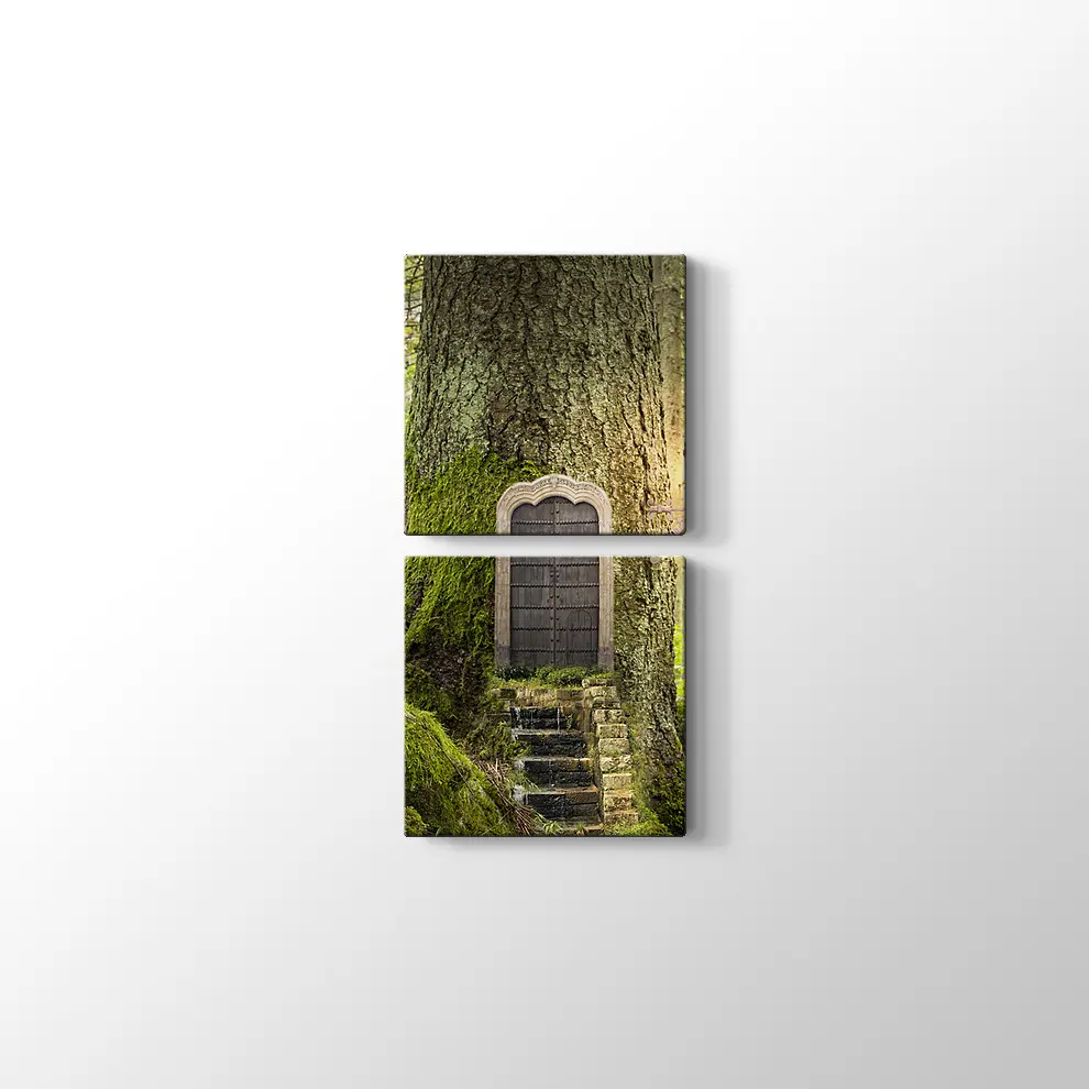 Sihirli Orman Kanvas Tablo