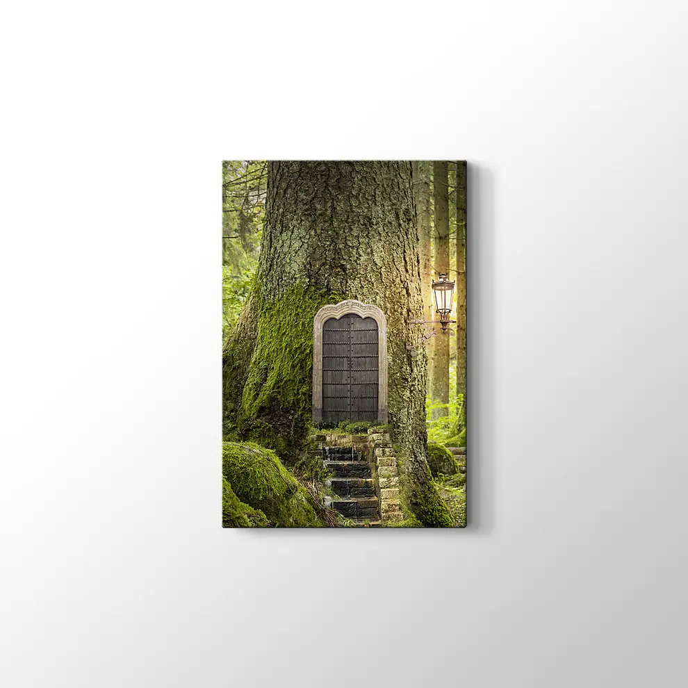 Sihirli Orman Kanvas Tablo