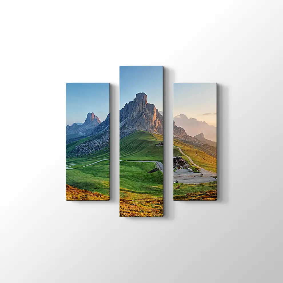 Dolomitler Kanvas Tablo