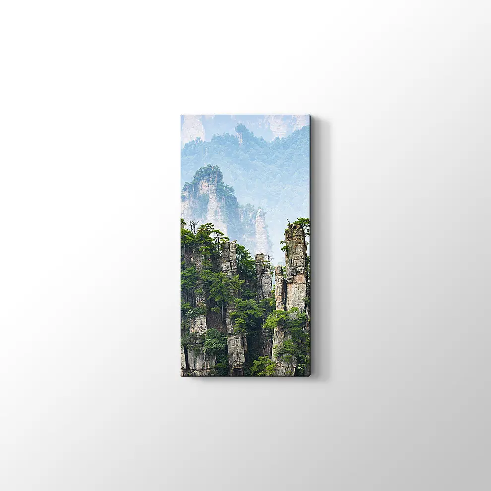 Sivri Kayalar Kanvas Tablo