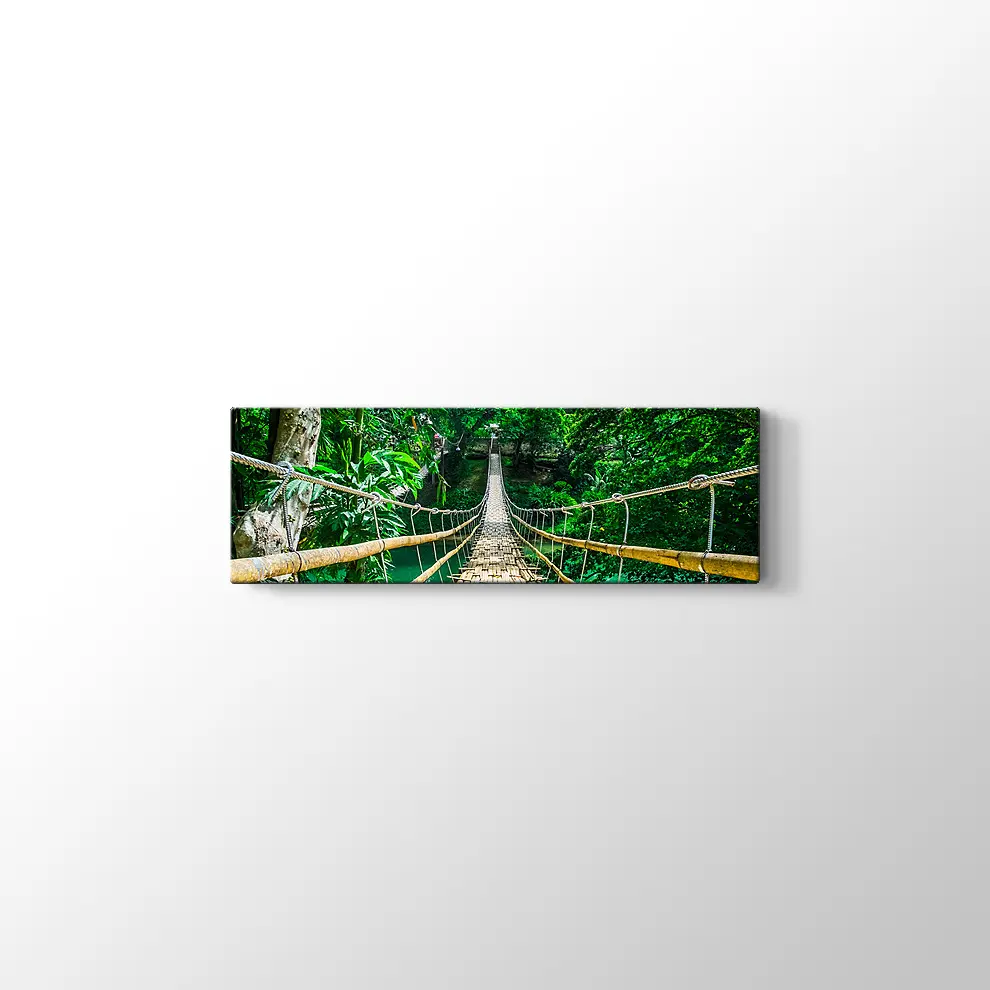 Filipinler Asma Köprü Kanvas Tablo