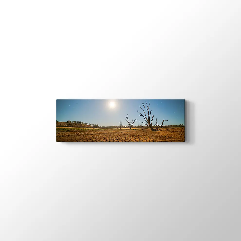 Kuraklık ve Çöl Kanvas Tablo