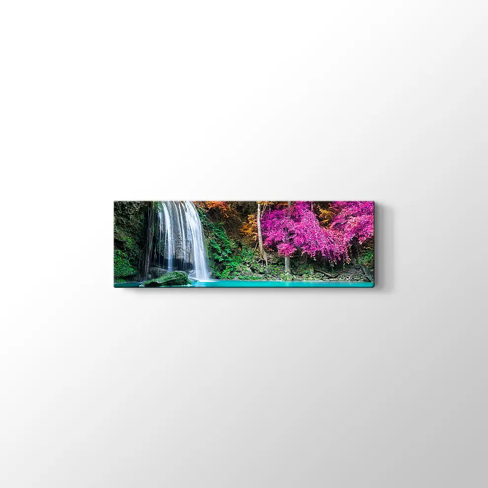Şelale Manzara Kanvas Tablo
