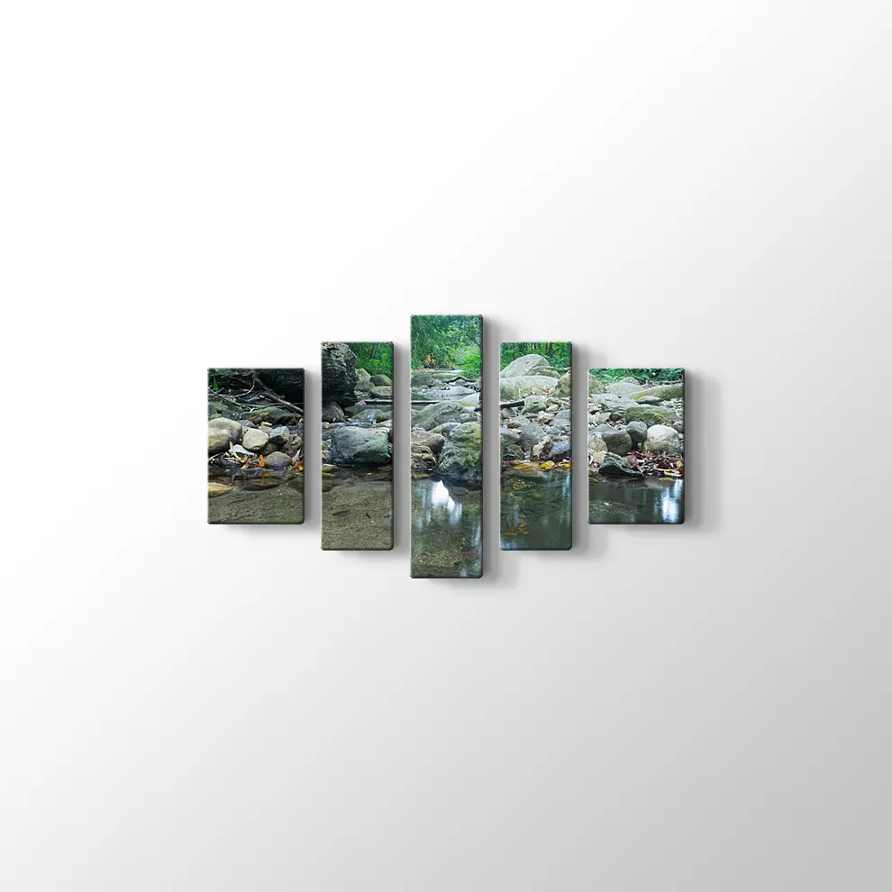 Dere Manzara Kanvas Tablo