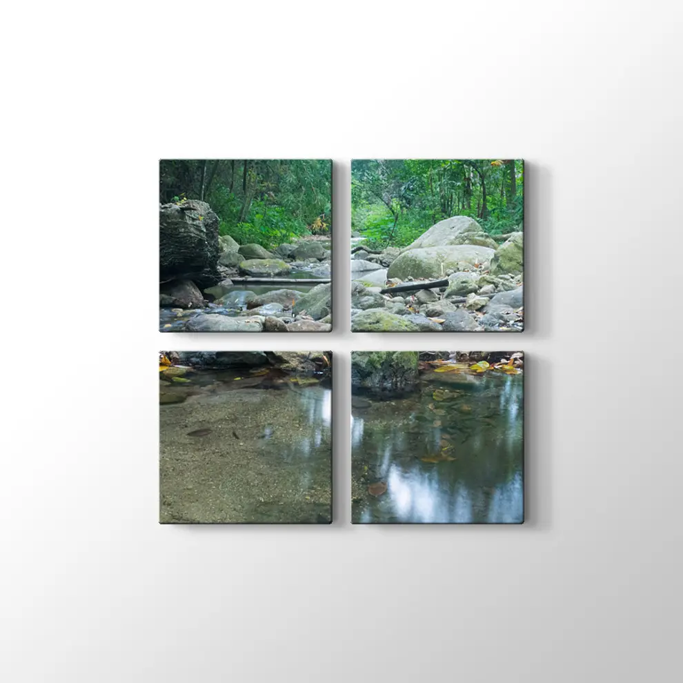 Dere Manzara Kanvas Tablo