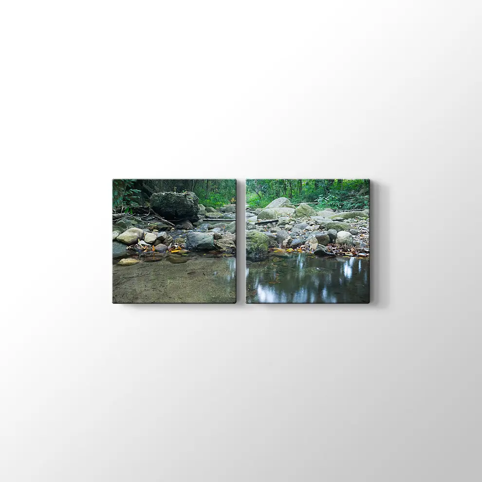 Dere Manzara Kanvas Tablo