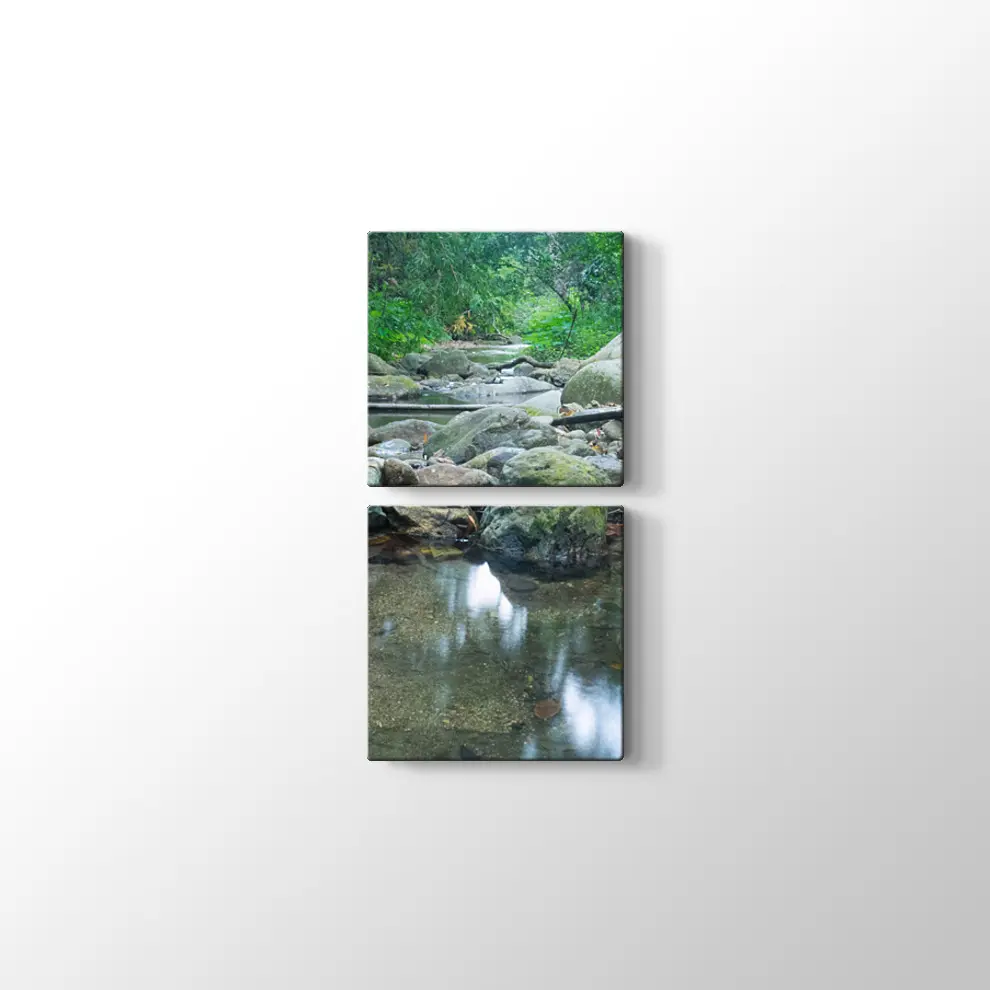 Dere Manzara Kanvas Tablo