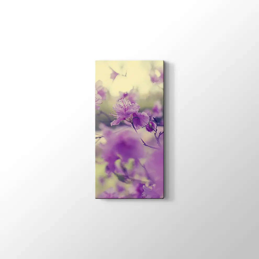 Bahar Çiçekleri Kanvas Tablo