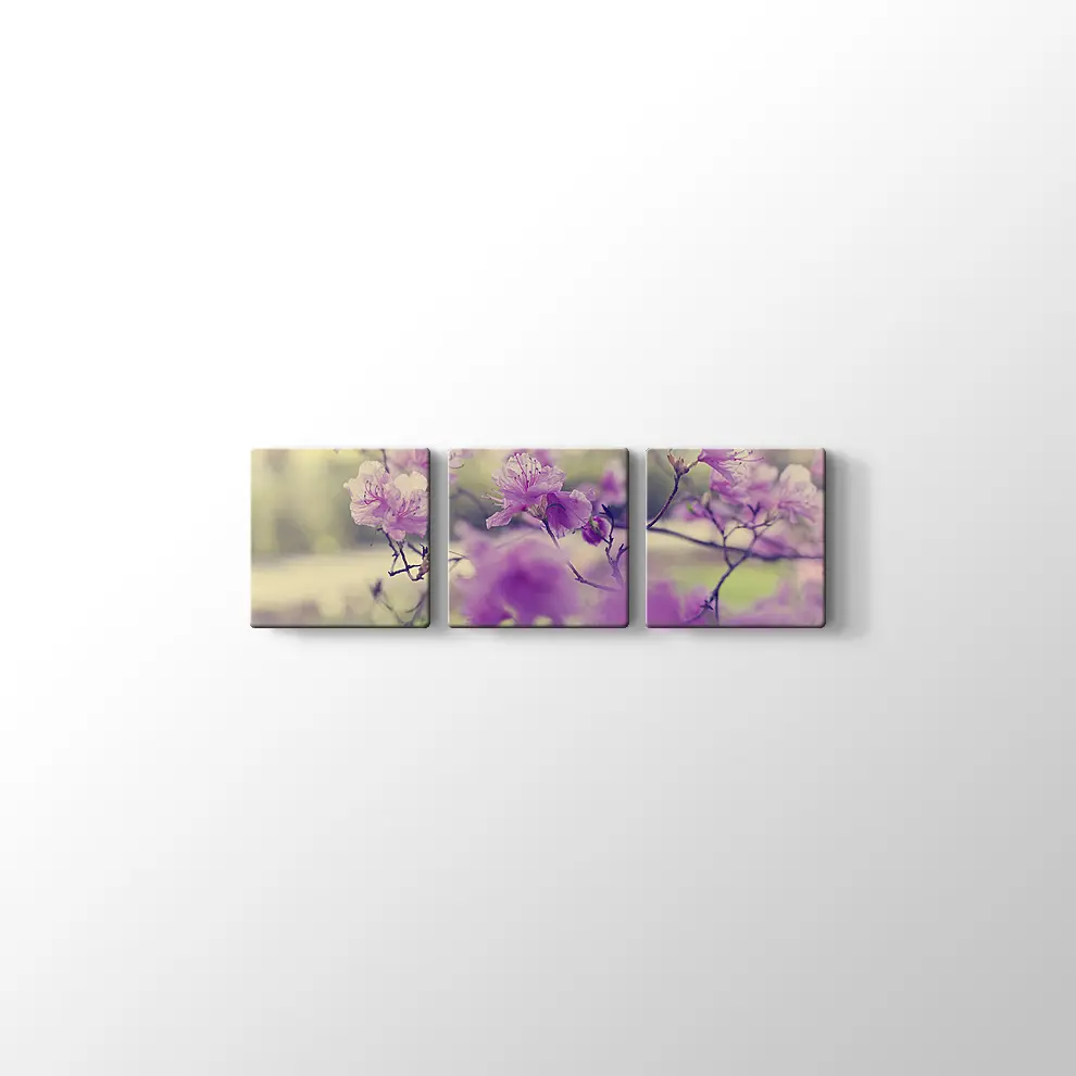 Bahar Çiçekleri Kanvas Tablo