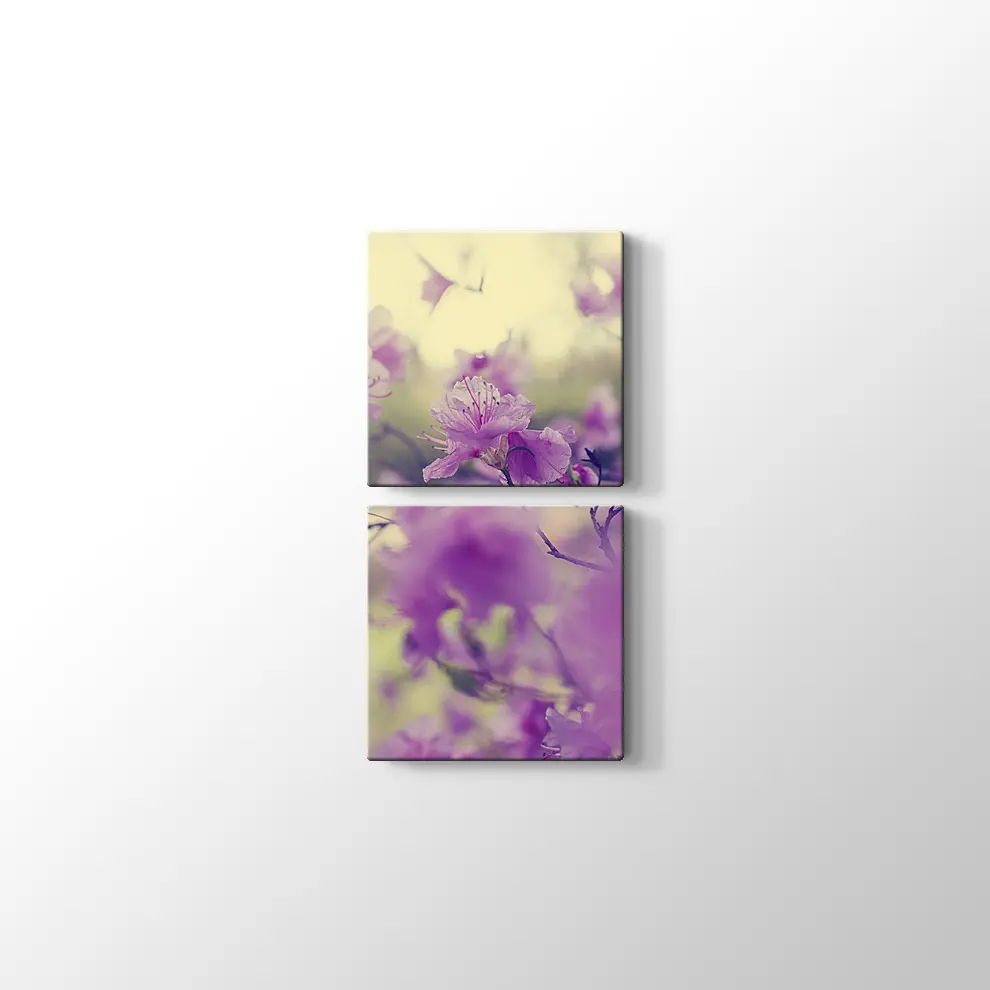 Bahar Çiçekleri Kanvas Tablo