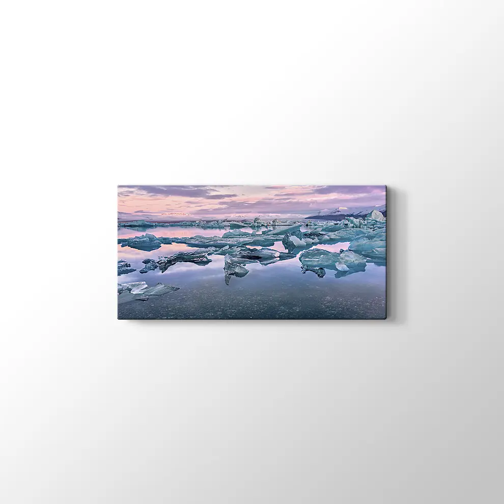 Buzullar Kanvas Tablo