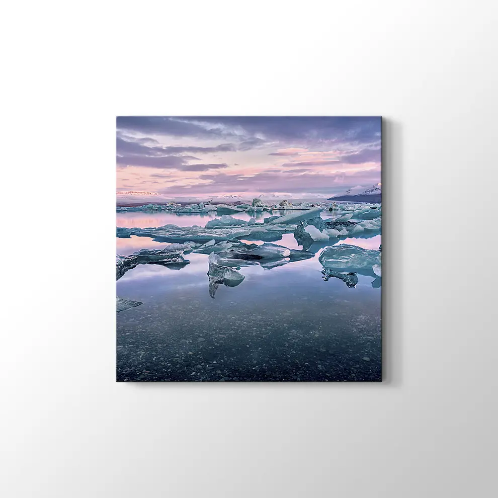 Buzullar Kanvas Tablo