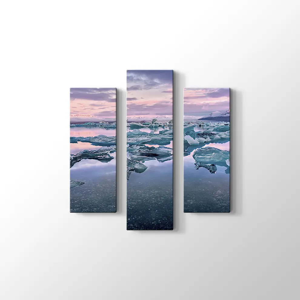 Buzullar Kanvas Tablo